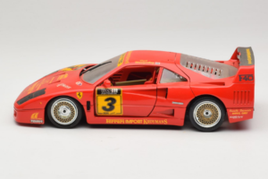 Ferrari F40 Kroymans #3 D. Waaijenberg Limitovaná Edice 1994 Bburago 1:18 3032-L2 Kov – obrázek 4 z 8