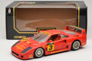 Ferrari F40 Kroymans #3 D. Waaijenberg Limitovaná Edice 1994 Bburago 1:18 3032-L2 Kov – obrázek 8 z 8