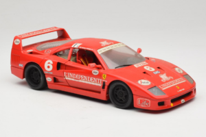 Ferrari F40 #6 V. Colombo L'Indipendente Červený 1987 Bburago 1:18 3032-L1 Kov – obrázek 6 z 8