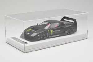Ferrari F40 LB Works Monster Energy Matt Black BBA 1:18 REMC026 Pryskyřice – obrázek 6 z 7