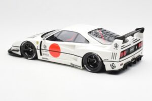 Ferrari F40 Liberty Walk Bílý GT Spirit 1:18 GT470 Pryskyřice – obrázek 4 z 5