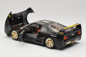 Ferrari F40 Magneti Marelli #3 Černý Bburago 1:18 3022-B1 Kov – obrázek 5 z 8