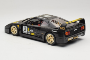 Ferrari F40 Magneti Marelli #3 Černý Bburago 1:18 3022-B1 Kov – obrázek 7 z 8