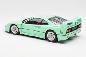 Ferrari F40 Mátová Zelená Kyosho 1:18 08416MG Kov – obrázek 9 z 10