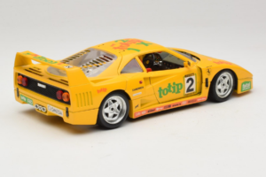 Ferrari F40 Totip Jolly Club #2 Žlutý Bburago 1:18 3332-Y1 Kov – obrázek 3 z 8