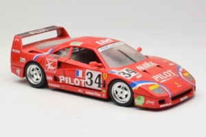 Ferrari F40 LM Pilot #34 Ferte / Thavenin / Palau 24 Hours of Le Mans 1995 Červený Bburago 1:18 3032-P3 Kov – obrázek 6 z 8