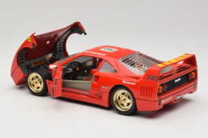 Ferrari F40 #3 Pirelli Červený 1987 Bburago 1:18 3332-P4 Kov – obrázek 5 z 8