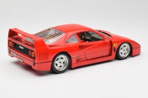 Ferrari F40 Červený Bburago 1:18 3032 Kov – obrázek 3 z 8