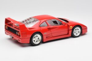 Ferrari F40 Červený Hot Wheels 1:18 23911 Kov – obrázek 3 z 8