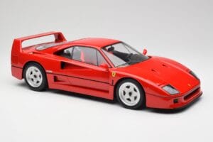 Ferrari F40 Červený Norev 1:12 127900 Kov – obrázek 4 z 6