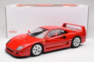 Ferrari F40 Červený Norev 1:12 127900 Kov – obrázek 6 z 6