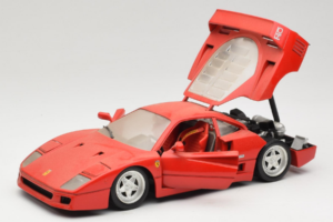 Ferrari F40 Červený Tonka 1:18 17004 Kov – obrázek 2 z 8