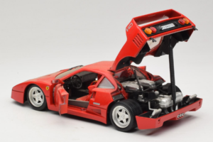 Ferrari F40 Červený Tonka 1:18 17004 Kov – obrázek 5 z 8
