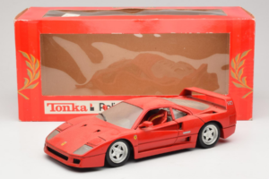 Ferrari F40 Červený Tonka 1:18 17004 Kov – obrázek 8 z 8