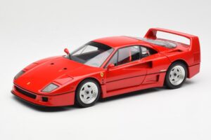Ferrari F40 Červený Kyosho 1:18 08416R2 Kov