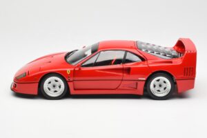 Ferrari F40 Červený Kyosho 1:18 08416R2 Kov – obrázek 6 z 10