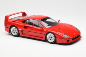 Ferrari F40 Červený Kyosho 1:18 08416R2 Kov – obrázek 8 z 10