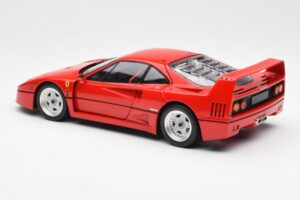 Ferrari F40 Červený Kyosho 1:18 08416R2 Kov – obrázek 9 z 10