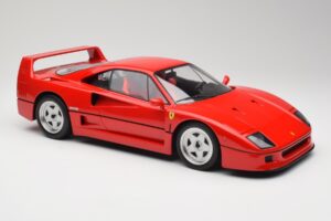 Ferrari F40 Rosso Corsa Norev 1:12 127902 Kov – obrázek 4 z 6