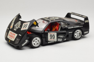 Ferrari F40 Seco #99 Lesseps / Charriol / Balandras Černý Bburago 1:18 3032-B3 Kov – obrázek 2 z 8