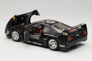 Ferrari F40 Seco #99 Lesseps / Charriol / Balandras Černý Bburago 1:18 3032-B3 Kov – obrázek 5 z 8
