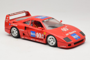Ferrari F40 #40 the0123 Červený 1987 Bburago 1:18 3332-P5 Kov – obrázek 6 z 8