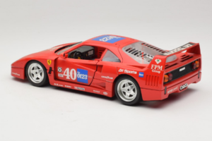 Ferrari F40 #40 the0123 Červený 1987 Bburago 1:18 3332-P5 Kov – obrázek 7 z 8