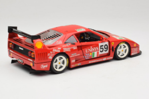 Ferrari F40 LM Unisys #59 Ota / P. Nappi / R. Donovan 24 Hours of Le Mans 1996 Bburago 1:18 3032-U1 Kov – obrázek 3 z 8