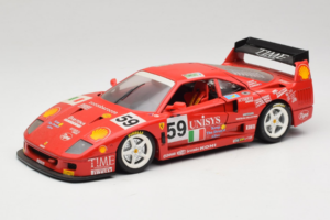 Ferrari F40 LM Unisys #59 Ota / P. Nappi / R. Donovan 24 Hours of Le Mans 1996 Bburago 1:18 3032-U1 Kov
