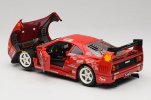 Ferrari F40 LM Unisys #59 Ota / P. Nappi / R. Donovan 24 Hours of Le Mans 1996 Bburago 1:18 3032-U1 Kov – obrázek 5 z 8