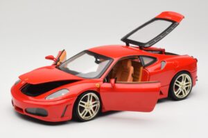Ferrari F430 Červený Hot Wheels 1:18 G7160 Kov – obrázek 2 z 8