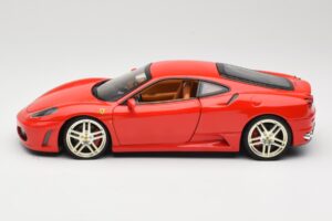 Ferrari F430 Červený Hot Wheels 1:18 G7160 Kov – obrázek 4 z 8