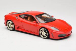 Ferrari F430 Červený Hot Wheels 1:18 G7160 Kov – obrázek 6 z 8