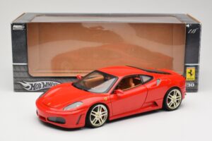 Ferrari F430 Červený Hot Wheels 1:18 G7160 Kov – obrázek 8 z 8