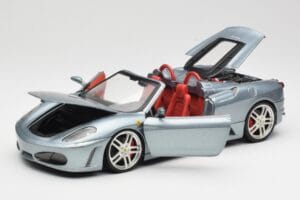 Ferrari F430 Spider Blue Metallic Hot Wheels 1:18 H3074 Kov – obrázek 2 z 8