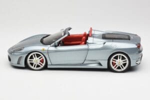 Ferrari F430 Spider Blue Metallic Hot Wheels 1:18 H3074 Kov – obrázek 4 z 8