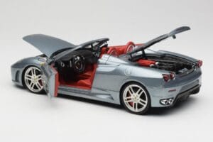 Ferrari F430 Spider Blue Metallic Hot Wheels 1:18 H3074 Kov – obrázek 5 z 8
