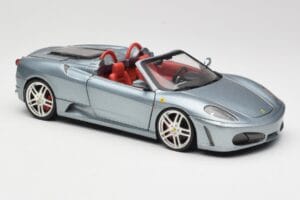 Ferrari F430 Spider Blue Metallic Hot Wheels 1:18 H3074 Kov – obrázek 6 z 8