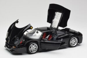 Ferrari F50 Černý Hot Wheels 1:18 23910 Kov – obrázek 2 z 8