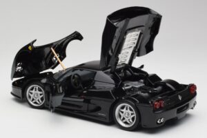Ferrari F50 Černý Hot Wheels 1:18 23910 Kov – obrázek 5 z 8