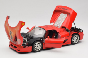Ferrari F50 Braccio & Gotz M. Schumacher Edice s Podpisem Bburago 1:18 MS Kov – obrázek 2 z 8