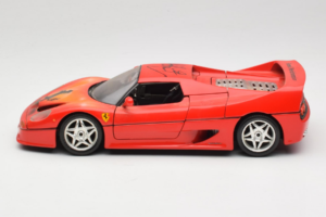 Ferrari F50 Braccio & Gotz M. Schumacher Edice s Podpisem Bburago 1:18 MS Kov – obrázek 4 z 8