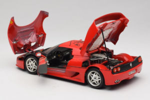 Ferrari F50 Braccio & Gotz M. Schumacher Edice s Podpisem Bburago 1:18 MS Kov – obrázek 5 z 8