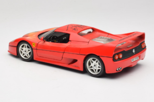 Ferrari F50 Braccio & Gotz M. Schumacher Edice s Podpisem Bburago 1:18 MS Kov – obrázek 7 z 8