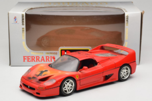 Ferrari F50 Braccio & Gotz M. Schumacher Edice s Podpisem Bburago 1:18 MS Kov – obrázek 8 z 8