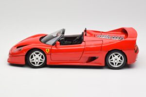 Ferrari F50 Kabriolet Červený Bburago 1:18 3352 Kov – obrázek 4 z 8