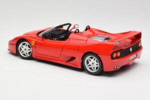 Ferrari F50 Kabriolet Červený Bburago 1:18 3352 Kov – obrázek 7 z 8