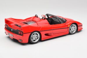 Ferrari F50 Kabriolet Červený Maisto 1:18 50246 Kov – obrázek 3 z 8