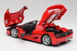 Ferrari F50 Kabriolet Červený Maisto 1:18 50246 Kov – obrázek 5 z 8