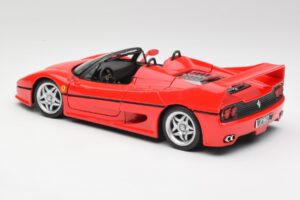 Ferrari F50 Kabriolet Červený Maisto 1:18 50246 Kov – obrázek 7 z 8